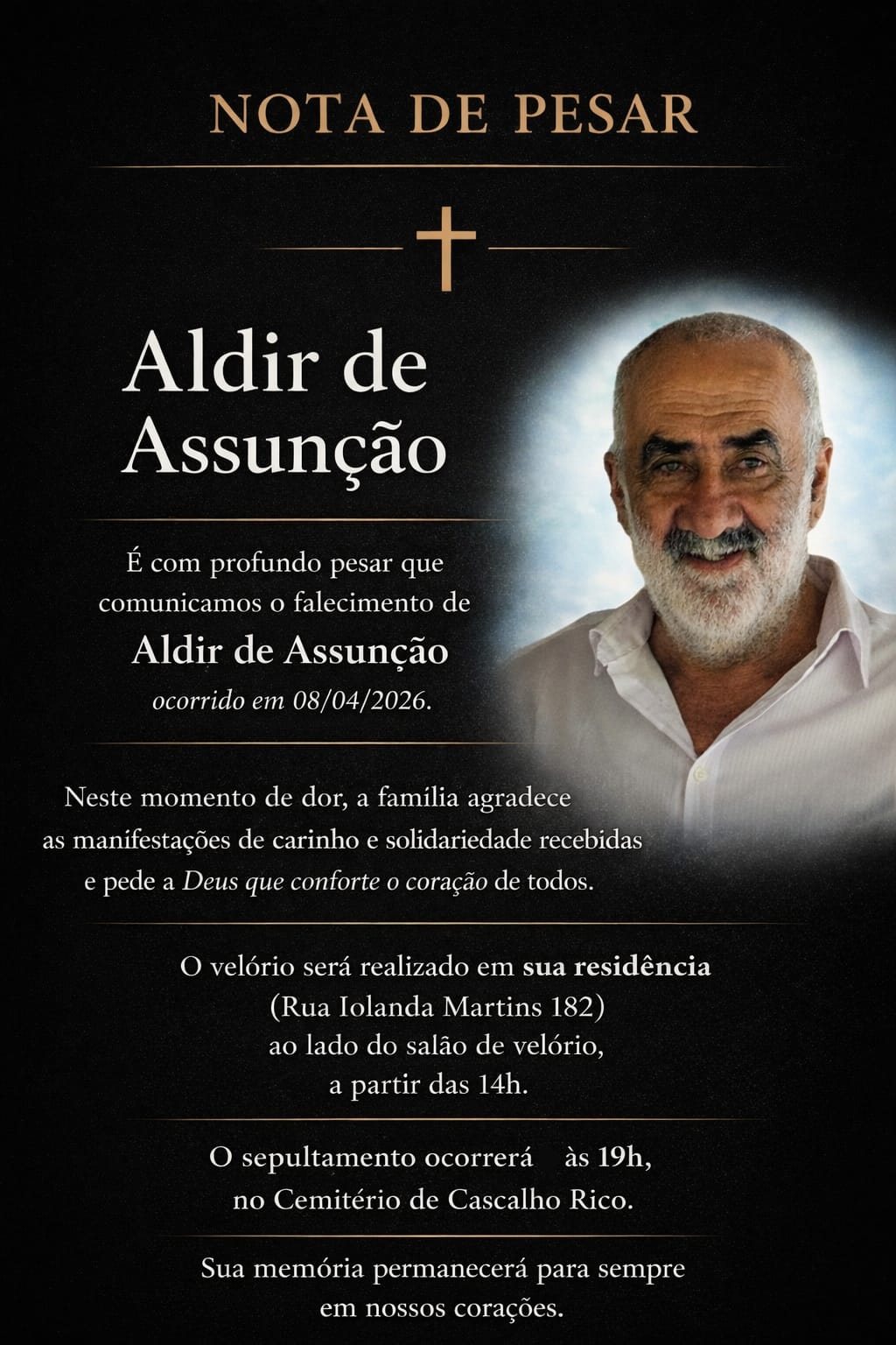 ALDIR DE ASSUNÇÃO